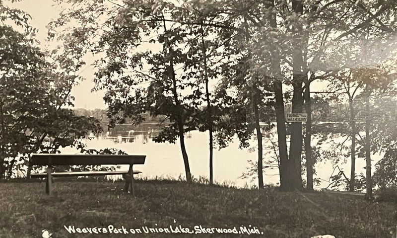 Weavers Park - Vintage Postcard (newer photo)